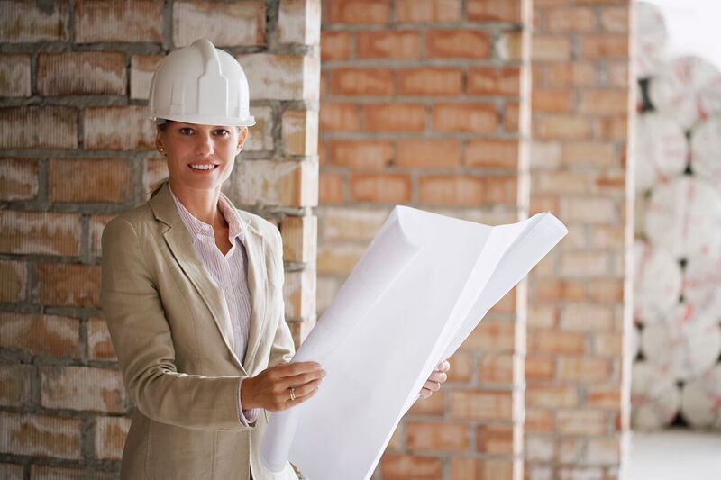 hardhat business lady