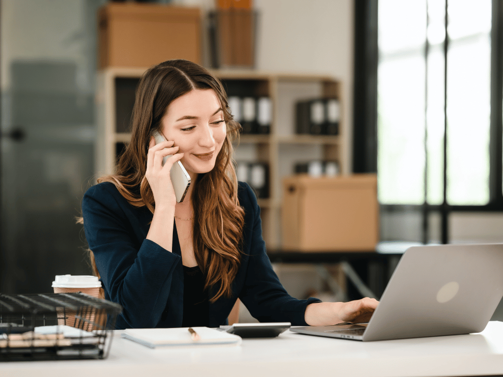 woman-on-phone-public-funds-checking