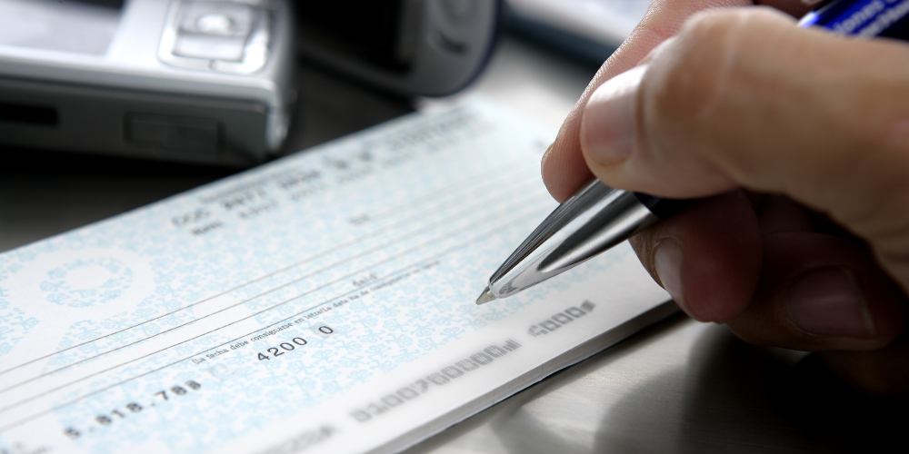 Check Washing & Check Theft Scams