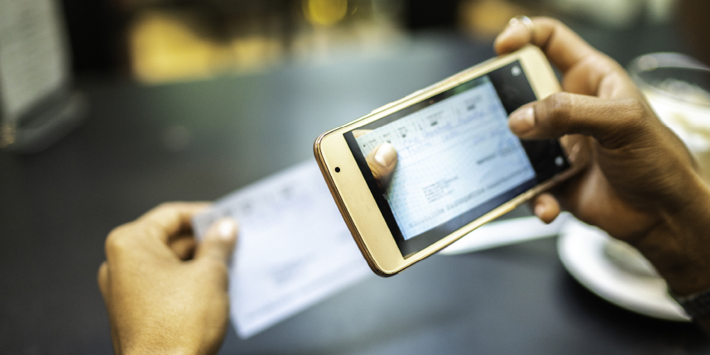 Deposit Checks Anywhere, Anytime